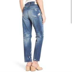 AG THE PHOEBE vintage high-waisted tapered Jeans